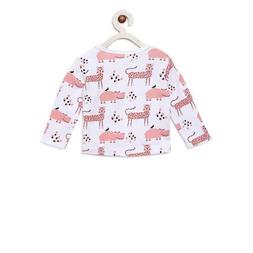 Berrytree Organic Baby Night Dress: Pink Panther