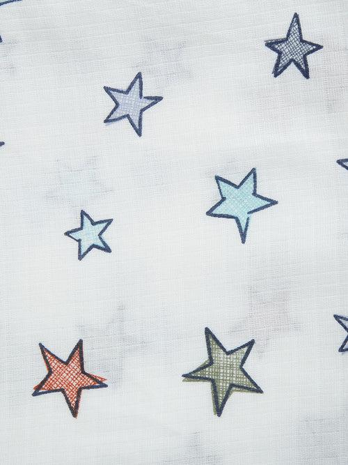 Berrytree Baby Swaddle / Wrap Blanket Colorful Stars