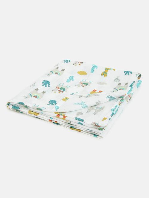 Berrytree Baby Swaddle / Wrap Blanket Lama