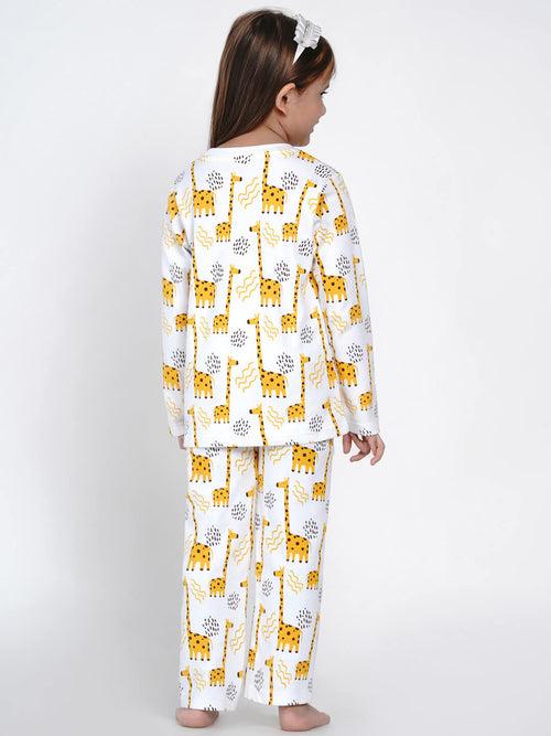 Berrytree Organic Night Suit Giraffe Girl