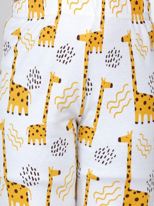 Berrytree Organic Night Suit Giraffe Girl