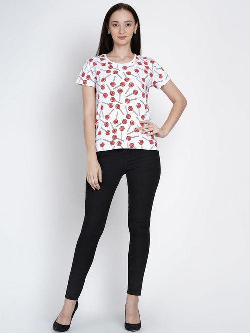 Berrytree Organic Cotton  Women T-shirt Lollipop