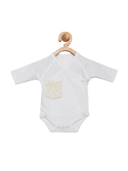 Berrytree Organic Cotton Starry White Onesie