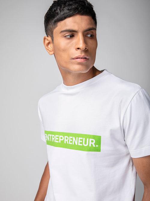 Berrytree Organic Cotton  Men T-shirt Entrepreneur