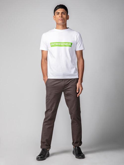 Berrytree Organic Cotton  Men T-shirt Entrepreneur