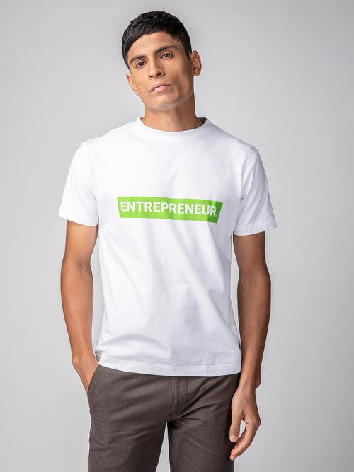 Berrytree Organic Cotton  Men T-shirt Entrepreneur