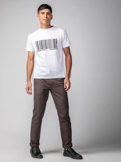 Berrytree Organic Cotton  Men T-shirt Papa Barcode