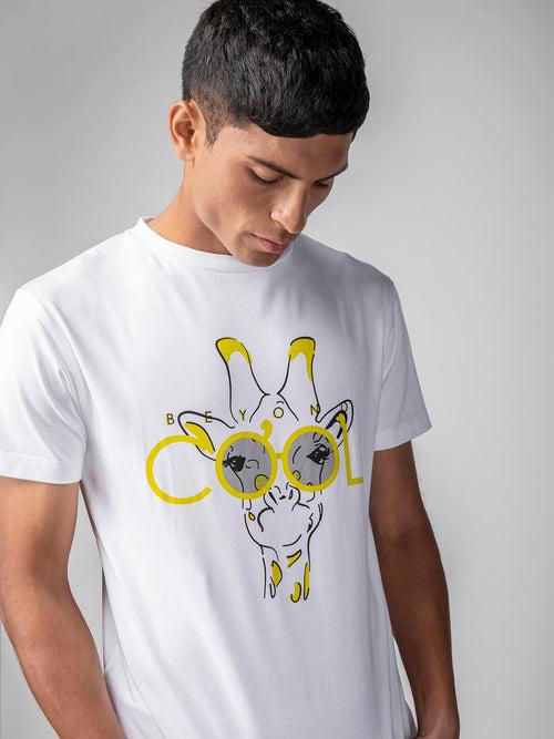 Berrytree Organic Cotton  Men T-shirt Giraffe