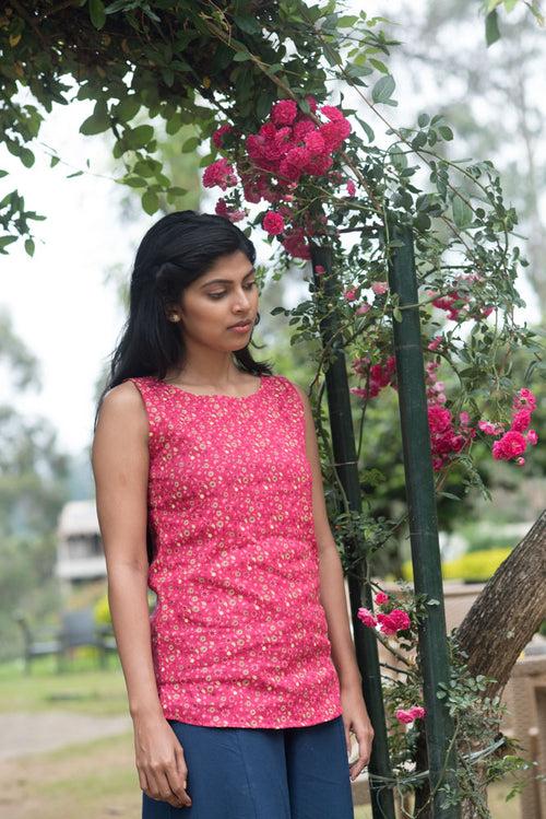 Moksha Dark Pink Tops