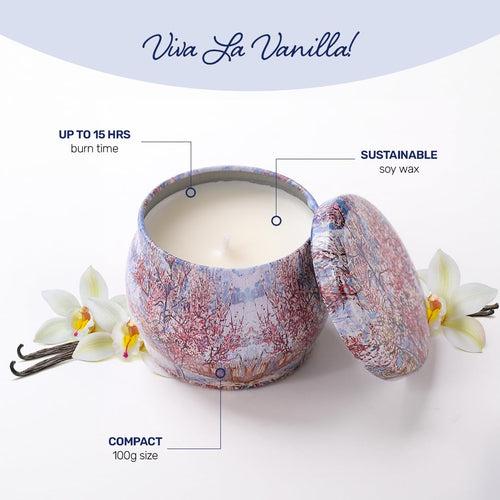 Andme Scented Candles for Home. Diwali Decoration Items for Home Decor, Gift Items, Birthday Gift, Vanilla Fragrance(120 GMS Each), Pack of 20