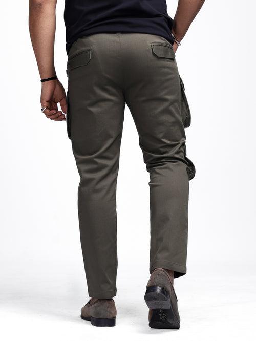 Olive 7- Pocket Cargo Stretch Pants (Limited Edition)