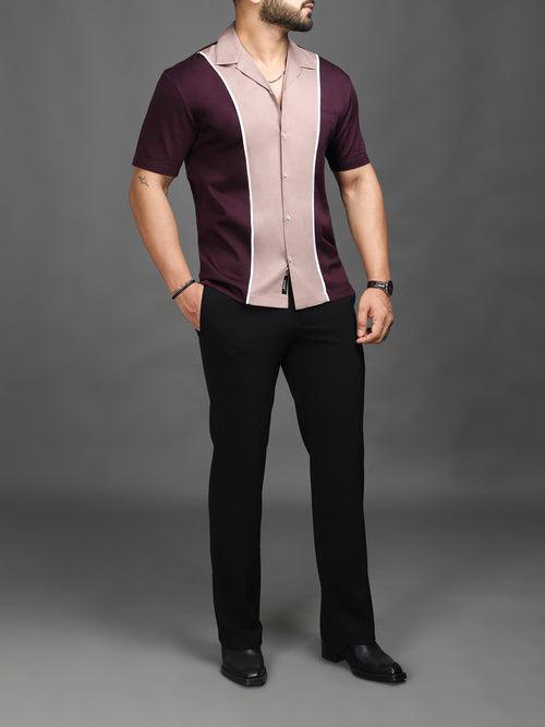 Artisans Mauve Wine Limited Edition Shirt