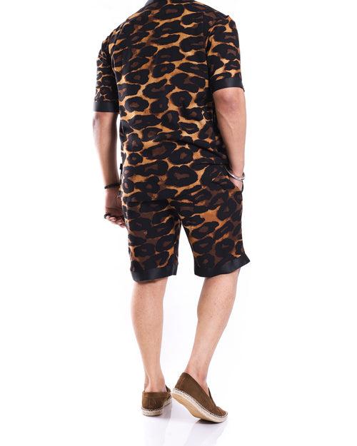 L5 Shorts in Leopard Print (Shirt not included)