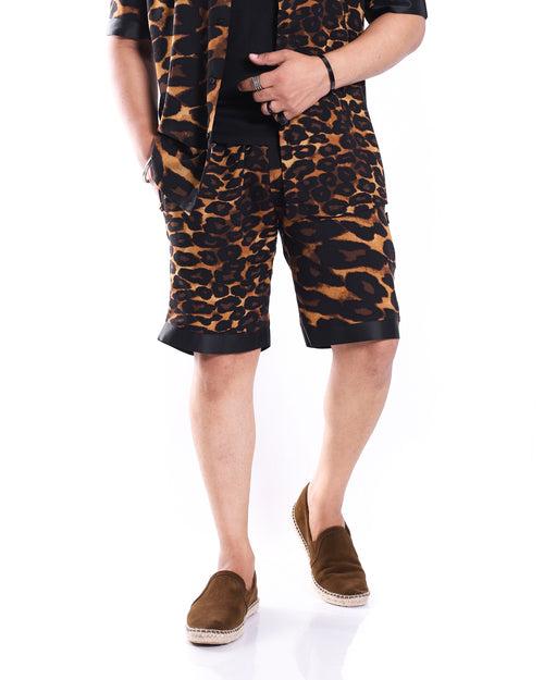 L5 Shorts in Leopard Print (Shirt not included)