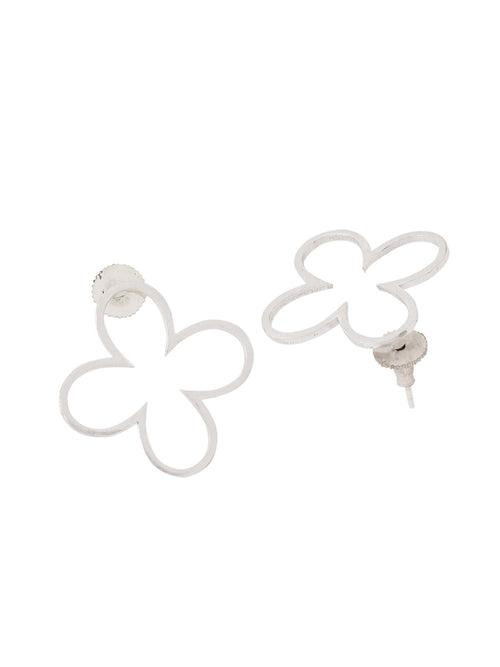 Bud Earrings - Silver