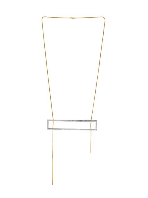 Bare It All Necklace - Gold/Silver