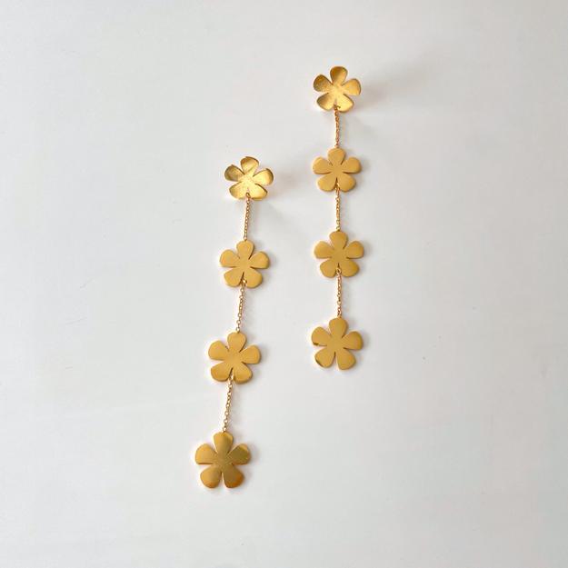 Fleur Shoulder Duster Earrings