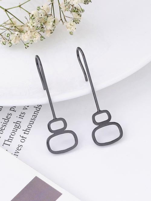 Pebble Earrings - Black