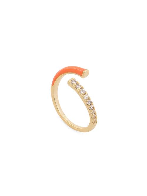 Lollipop Ring - Orange