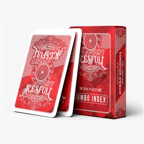 Acesfull USA Playing Cards- Jumbo Index, Multi Colours