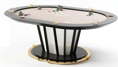 Grande Luxor Poker Table- Oval Shape
