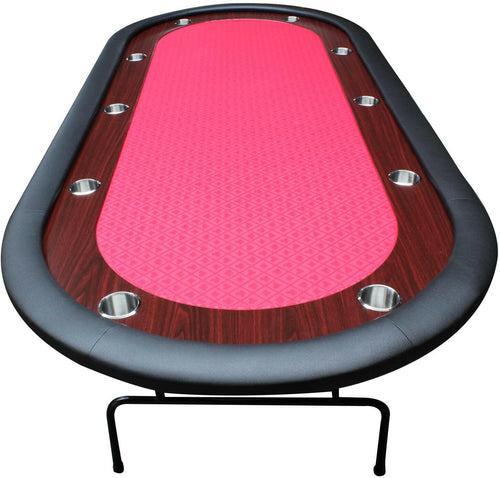 Folding Legs Poker Table with Racetrack