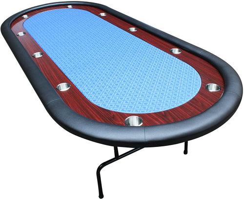 Folding Legs Poker Table with Racetrack