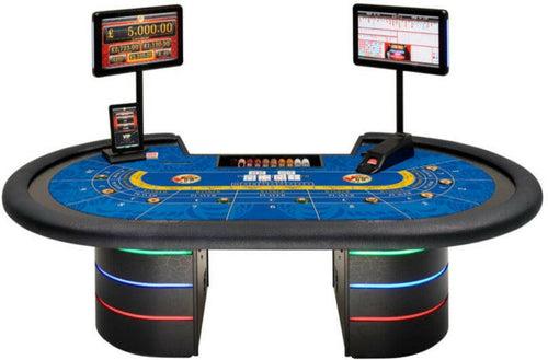 Vegas Baccarat Table- Casino Quality with Screens