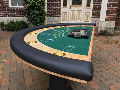 Sturdy Blackjack Table- Casino Quality, Wooden