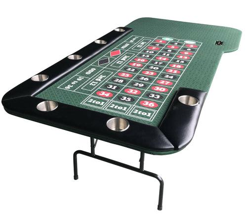 Stella Series Roulette Table- Folding Legs, Durable