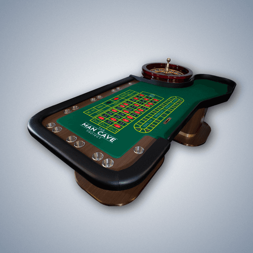 Bluff Series Roulette Table- Casino Quality, Wooden