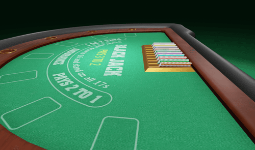 Zuckerjet Blackjack Table- Casino Quality, Wooden