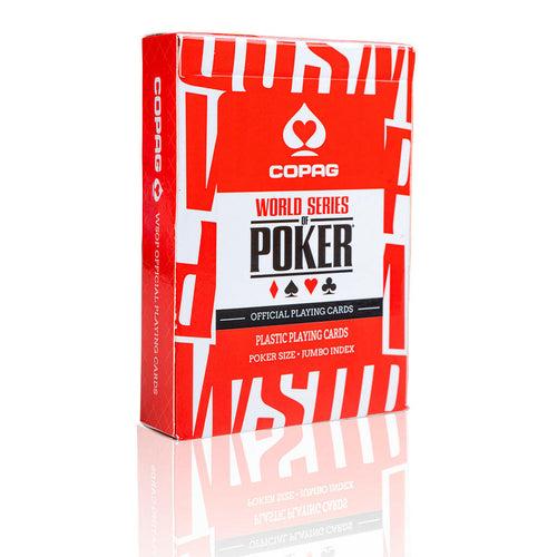 COPAG WSOP Playing Cards- World Series of Poker, Red