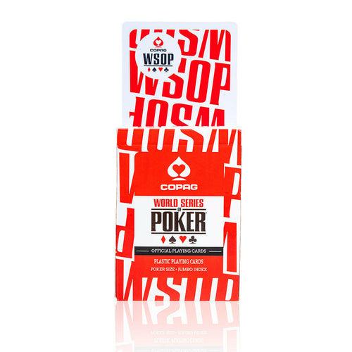 COPAG WSOP Playing Cards- World Series of Poker, Red