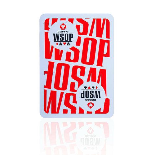 COPAG WSOP Playing Cards- World Series of Poker, Red