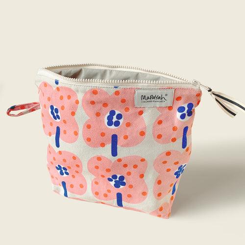 TRAVEL | Bloom | Kids Toilet Bag | Cotton Canvas