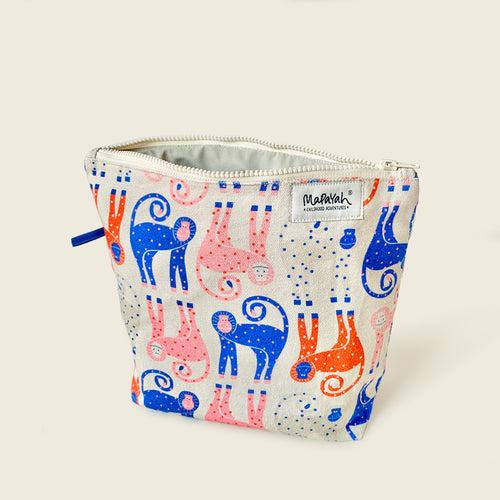 TRAVEL | Munki | Kids Toilet Bag | Cotton Canvas