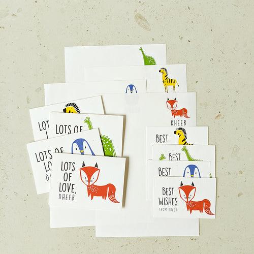 KIT - Equal Mix : Personalised Stationery Set by Mapayah