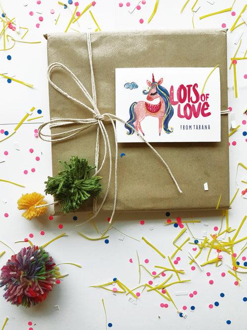 KIT - Unicorn : Personalised Stationery Set by Mapayah