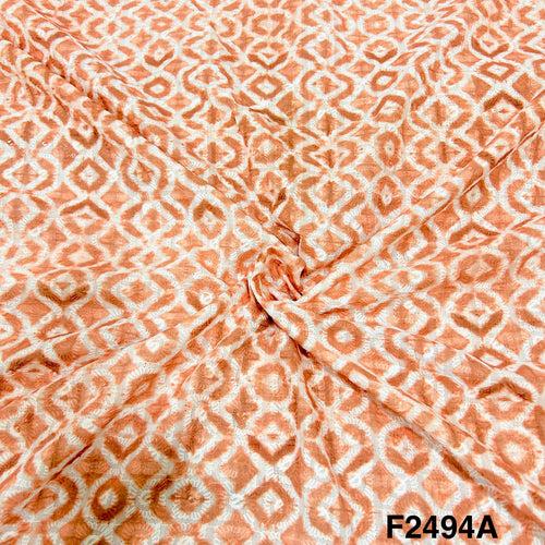 Printed Chikankari Cotton