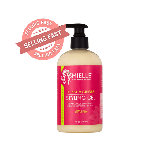 Mielle Organics - Honey & Ginger Styling Gel - 12 Oz