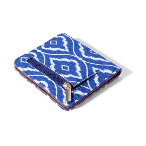 Ikkat Pocket Womens Wallet