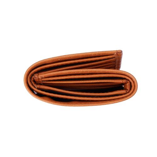 Tan Trifold Mens Wallet