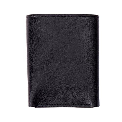 Black Trifold Mens Wallet