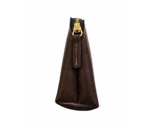 Dark Brown Travel Pouch