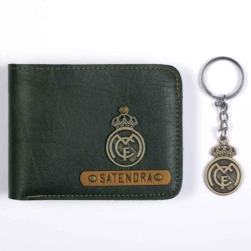 Personalised Mens Wallet - Real Madrid