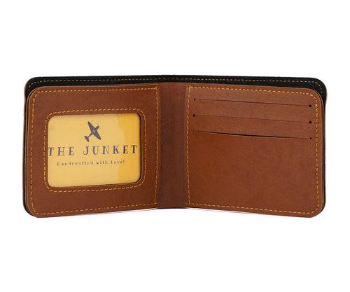 Customized Tan Wallet For Men with Free Charm