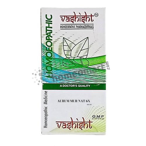 Vashisht Aurum Mur Nat 6X Homeopathy Tablets