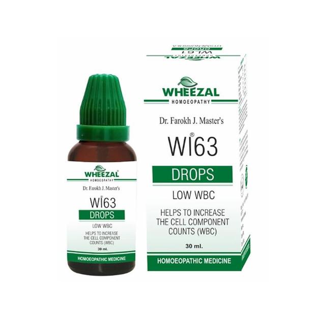 Wheezal WL63 Drops - Immune Support & White Blood Cell Booster