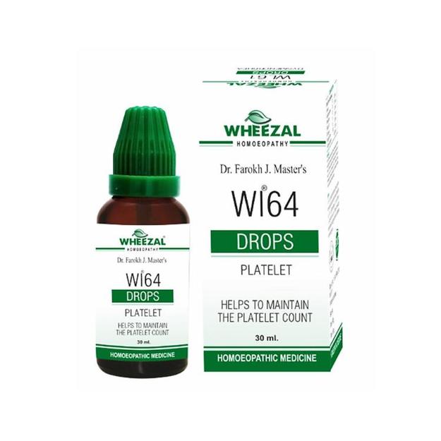 Wheezal WL64 Platelet Drops - Boost Platelet Count & Manage Bruising